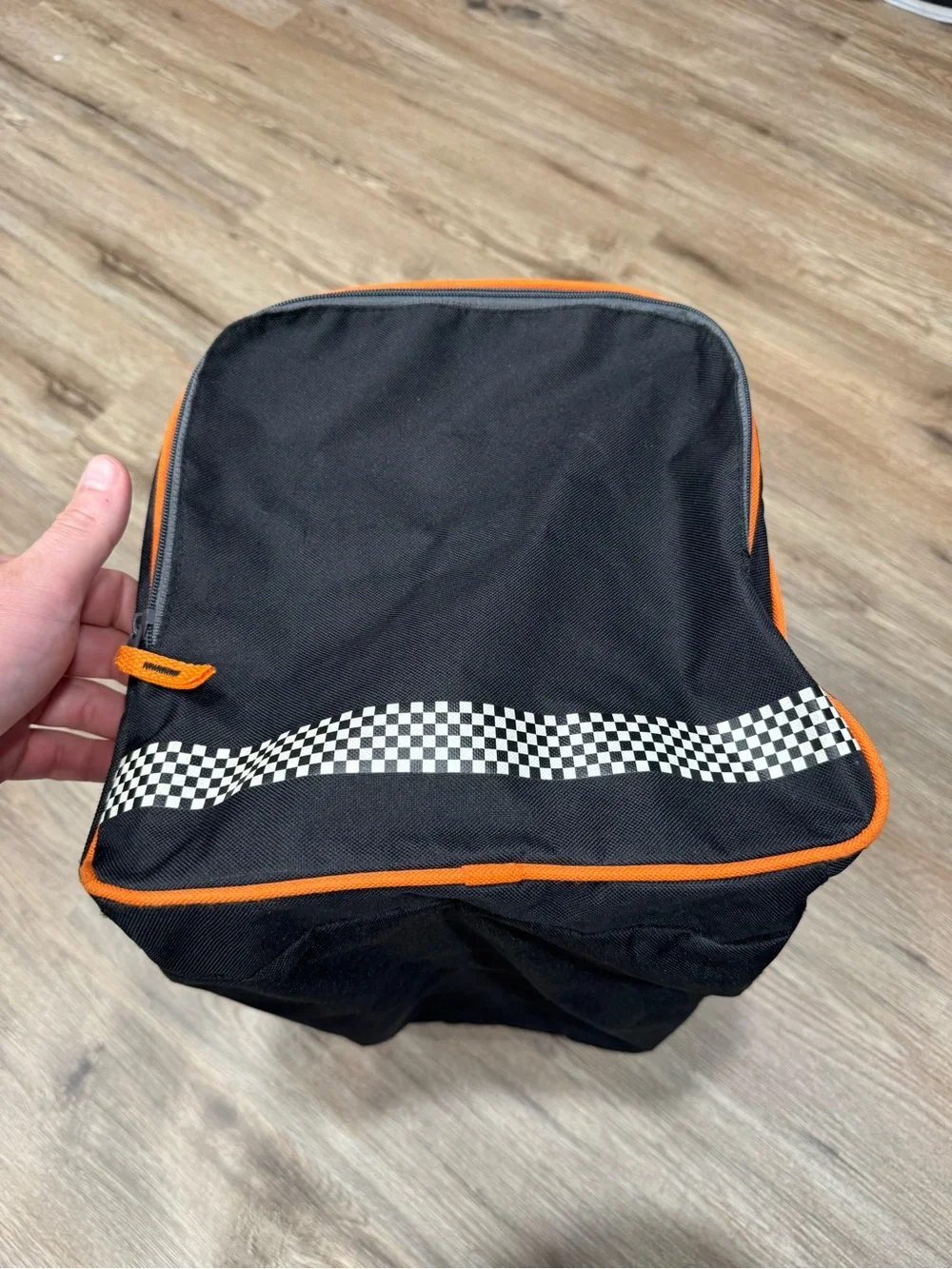 Vintage Clint Bowyer #2 NASCAR Black And Orange Duffel Bag